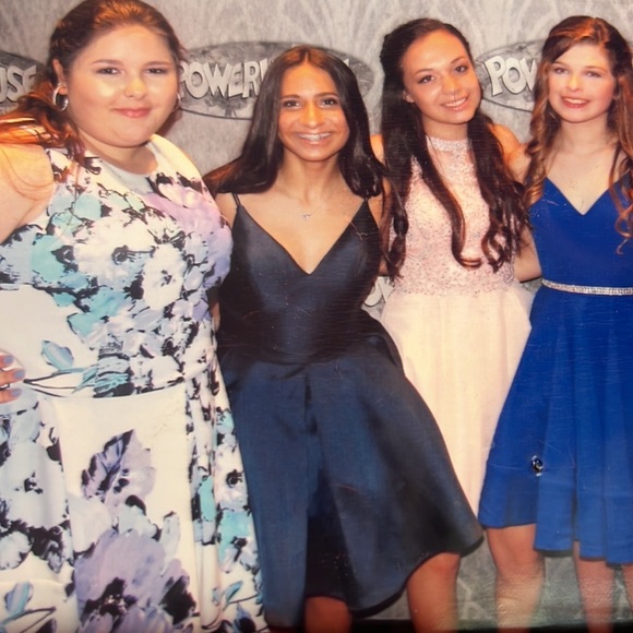 Alyce Paris - 3764 V Neckline Mikado Fit and Flare Cocktail Dress - Picture 3 of 9